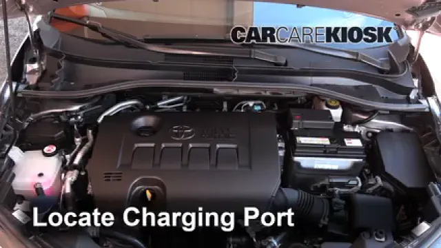 2018 Toyota C-HR XLE 2.0L 4 Cyl. Climatisation Ajouter du réfrigérant